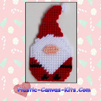 Cute Santa Gnome Christmas Ornament