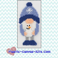 Long Legged January Gnome Magnet