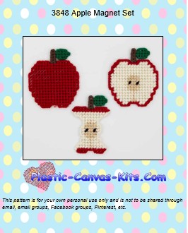 Apple Magnet Set