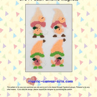 Peach Gnome Magnets