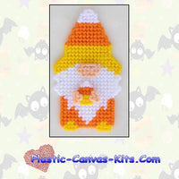 Candy Corn Gnome Magnet