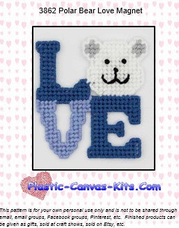 Polar Bear Love Magnet
