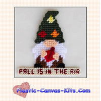 Fall is in the Air Gnome Magnet