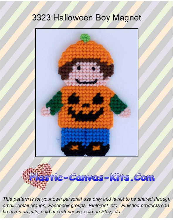 Halloween Boy Magnet