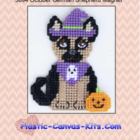 October German Shepherd Magnet