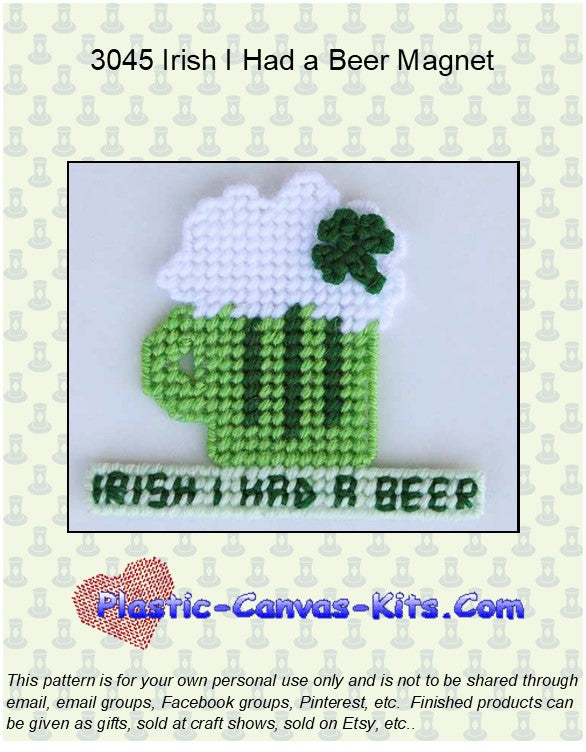 Irish I had a Beer Magnet