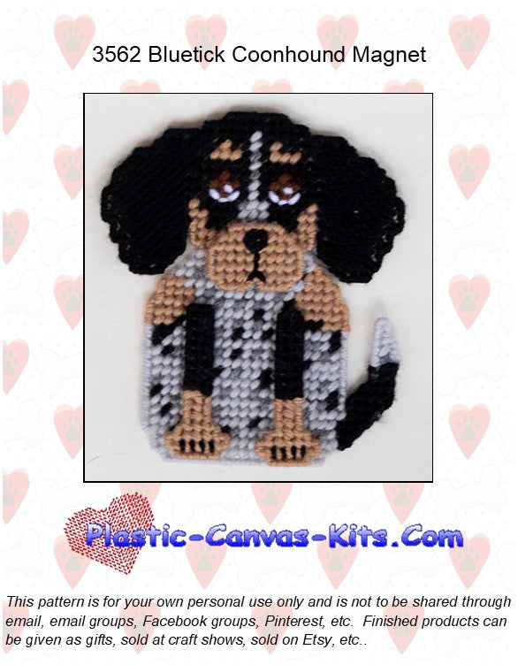 Bluetick Coonhound Magnet