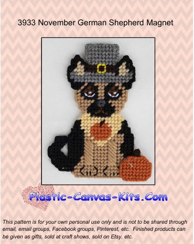 November German Shepherd Magnet