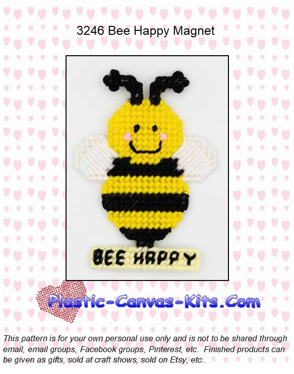 Bee Happy Magnet
