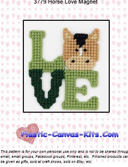 Horse Love Magnet