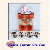 Pumpkin Spice Season Latte Magnet