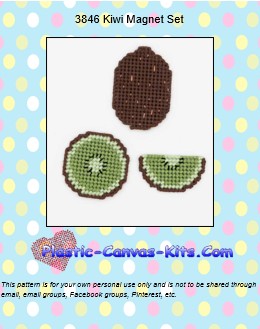 Kiwi Magnet Set