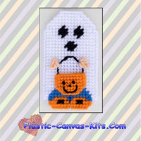 Ghost Trick or Treat Magnet