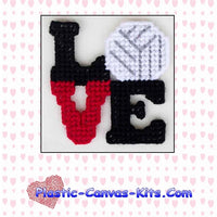 Volleyball Love Magnet