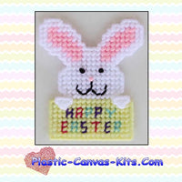 Happy Easter Bunny Magnet