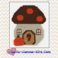 November Gnome House Magnet