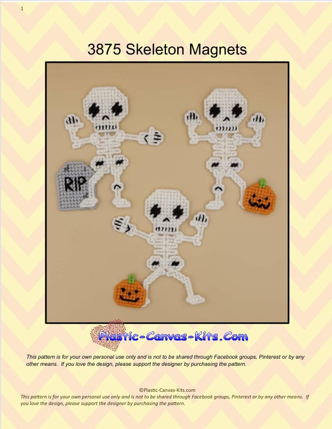 Skeleton Magnets