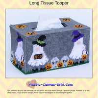 Long Legged Ghost Gnomes Long Tissue Topper