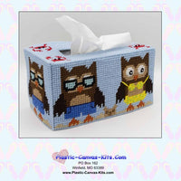 Beach Owls Long Tissue Topper
