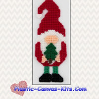 Long Legged December Gnome Magnet