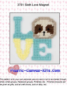 Sloth Love Magnet
