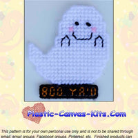 Boo Ya'll Ghost Magnet