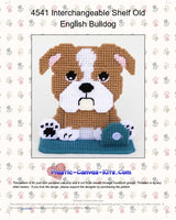 
              Interchangeable Shelf Old English Bulldog
            