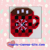 Buffalo Plaid Hot Cocoa Ornament