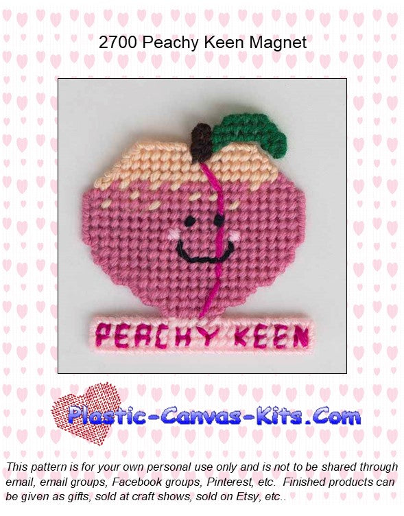 Peachy Keen Magnet
