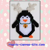 Reindeer Penguin Christmas Ornament