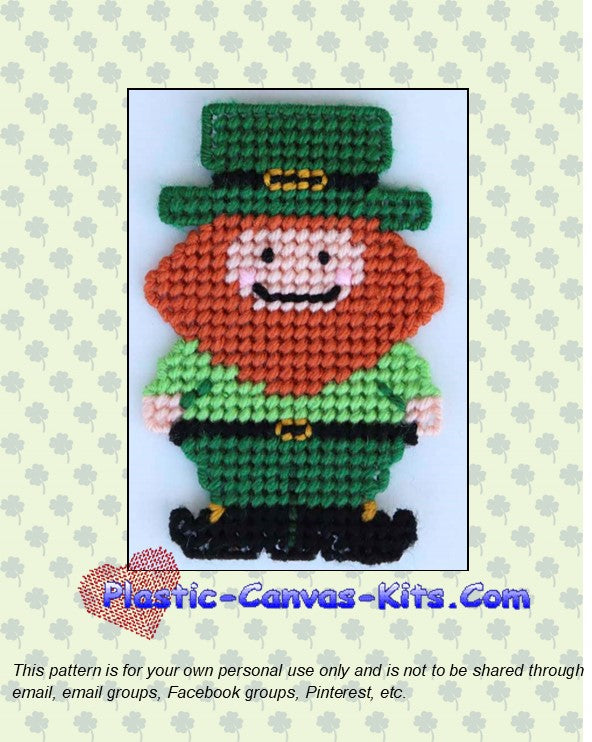 Cute Leprechaun Magnet