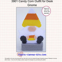 Candy Corn Outfit for Desk Gnome