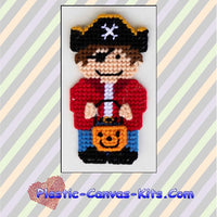 Pirate Boy Trick or Treater Magnet