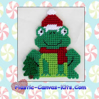 December Frog Magnet