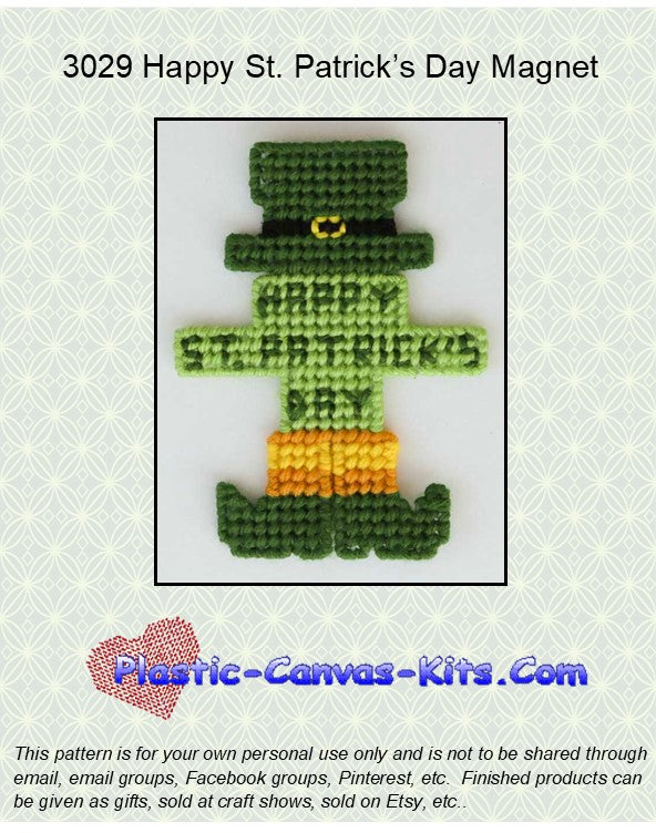 Happy St. Patrick's Day Magnet