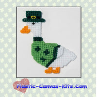 St. Patrick's Day Goose Magnet