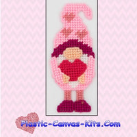 Long Legged February Gnome Magnet