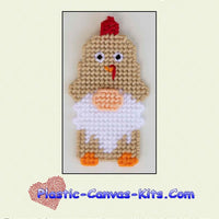 Chicken Gnome Magnet
