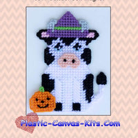 October Cow Magnet