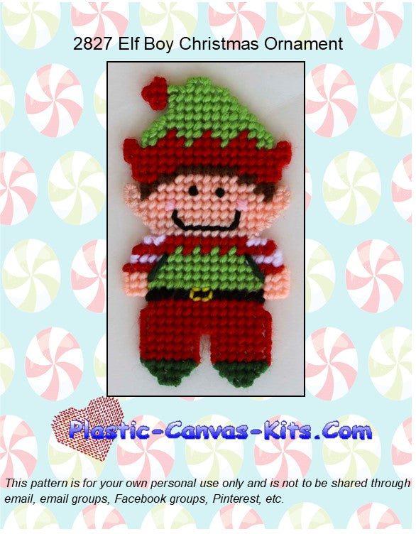 Elf Christmas Ornament