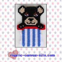 Patriotic Black Bear Magnet