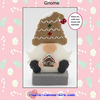 Gingerbread Outfit for Desk Gnome