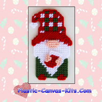 Christmas Plaid Gnome Ornament