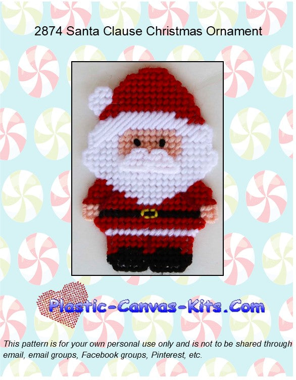 Santa Claus Christmas Ornament