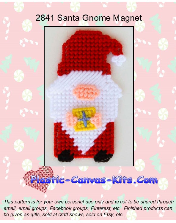 Santa Gnome Ornament