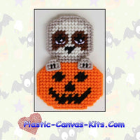 Sloth in Halloween Pumpkin Magnet