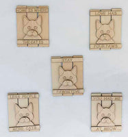 
              Cat Pallet Magnets-Wood Cutouts
            