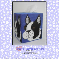 Boston Terrier Tissue Topper