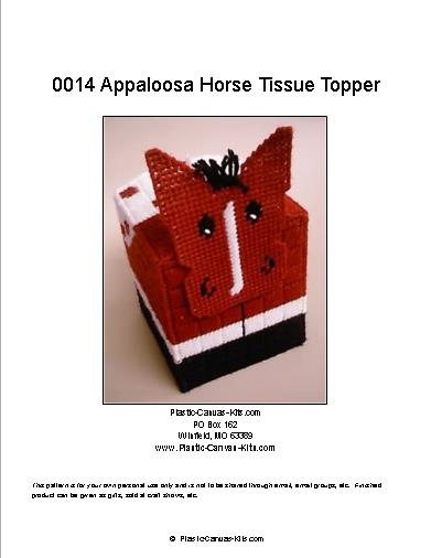 Appaloosa (Original) Horse Tissue Topper