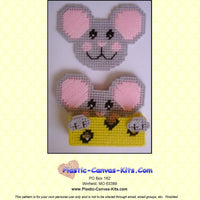 Mouse and Cheese Coaster Set